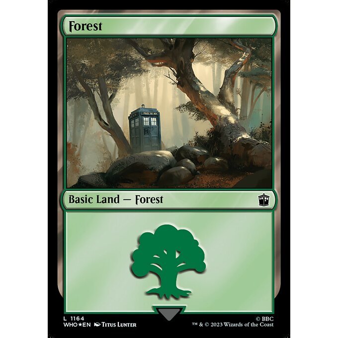 DOCTOR WHO Choose Your Cards MTG Magic: The Gathering Basic Lands and Surge Foil