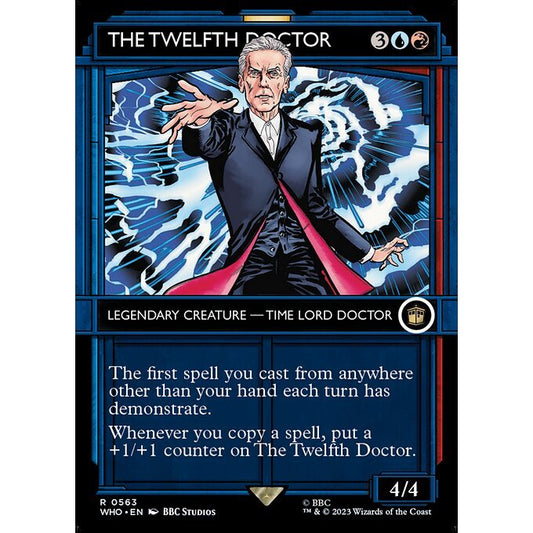 WHO_563 The Twelfth Doctor Tardis Showcase MTG Magic: The Gathering: Doctor Who Rare
