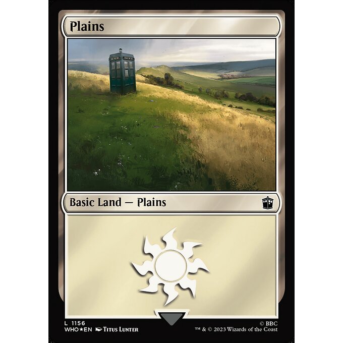 DOCTOR WHO Choose Your Cards MTG Magic: The Gathering Basic Lands and Surge Foil