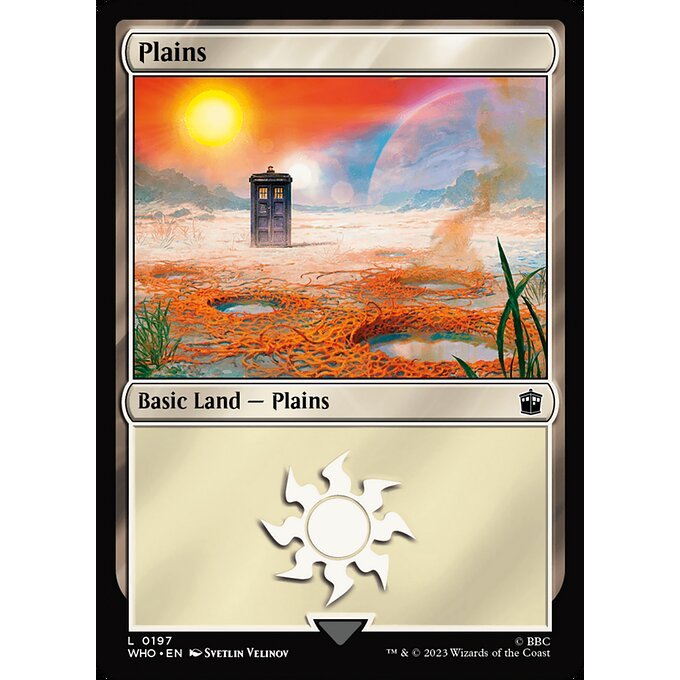 DOCTOR WHO Choose Your Cards MTG Magic: The Gathering Basic Lands and Surge Foil