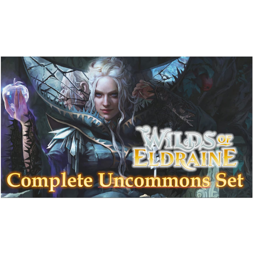 WOE Wilds of Eldraine Complete Uncommons Set! 80 Cards MTG Magic the Gathering Uncommon