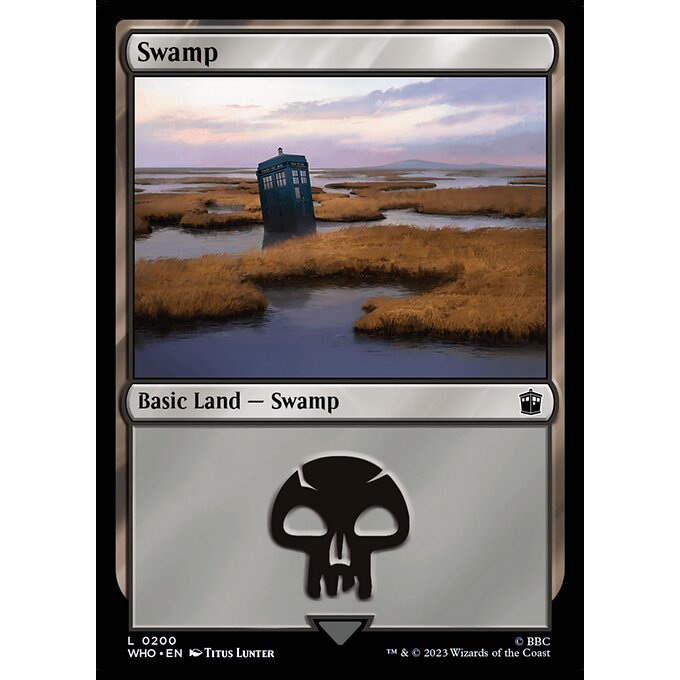 DOCTOR WHO Choose Your Cards MTG Magic: The Gathering Basic Lands and Surge Foil