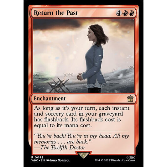WHO_092 Return the Past MTG Magic: The Gathering: Doctor Who Rare