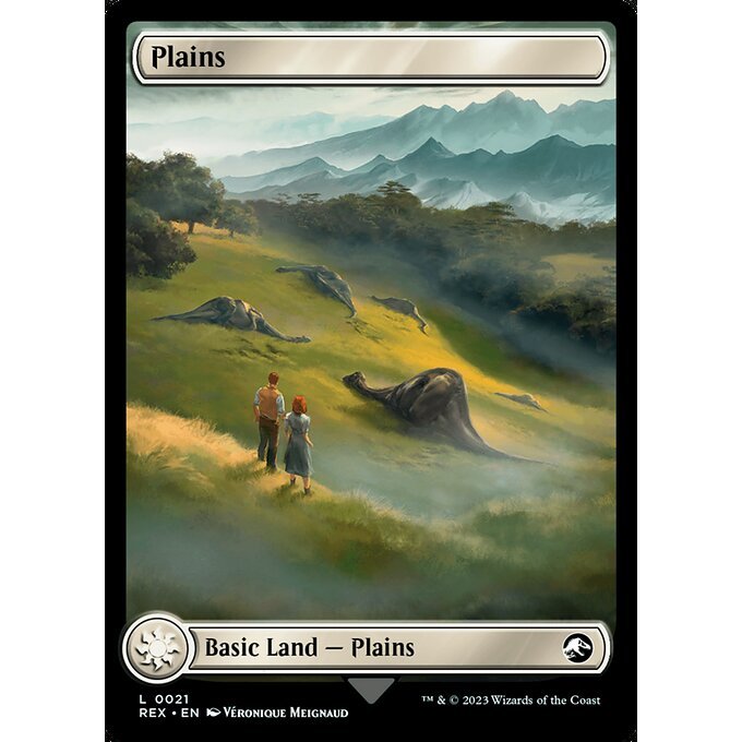 REX_021 Plains // Plains MTG Magic: The Gathering: Lost Caverns of Ixalan: Commander Common