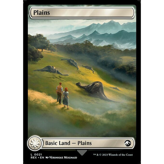 REX_021 Plains // Plains MTG Magic: The Gathering: Lost Caverns of Ixalan: Commander Common