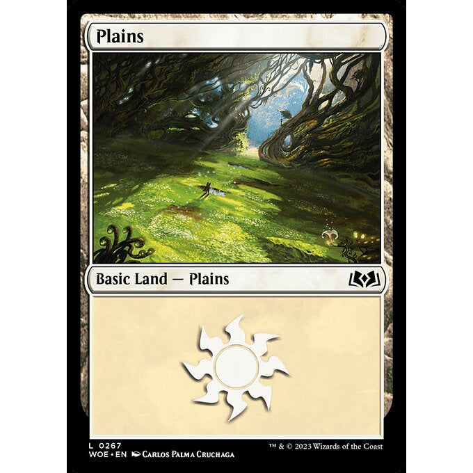WOE WILDS OF ELDRAINE FULL ART AND NORMAL BASIC LAND Choose Your Cards MTG Magic: The Gathering Lands