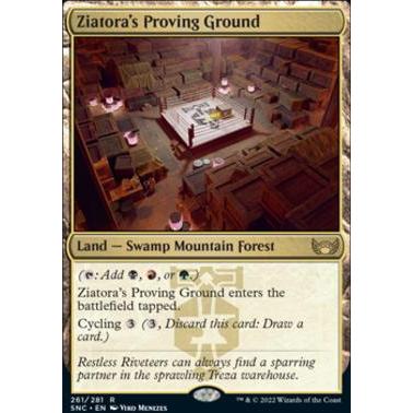 SNC_261 ZIATORA'S PROVING GROUND MTG Magic: The Gathering Streets of New Capenna Rare
