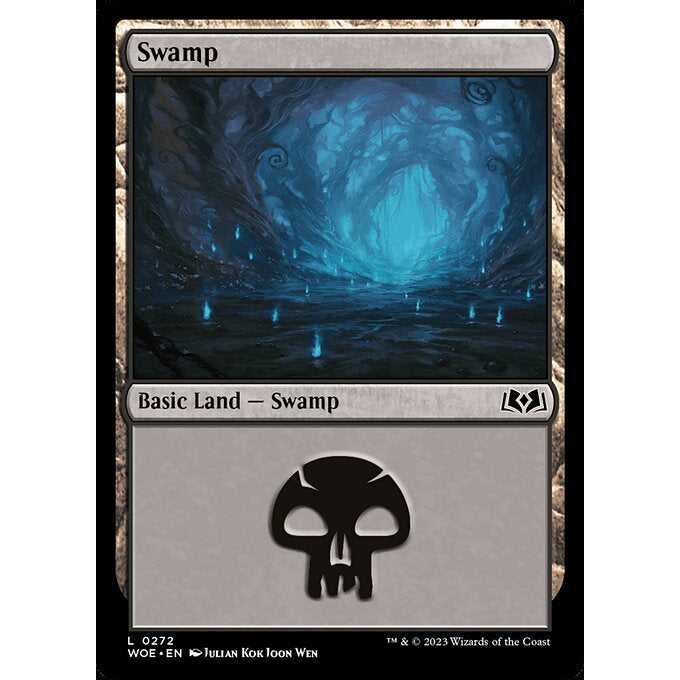 WOE WILDS OF ELDRAINE FULL ART AND NORMAL BASIC LAND Choose Your Cards MTG Magic: The Gathering Lands