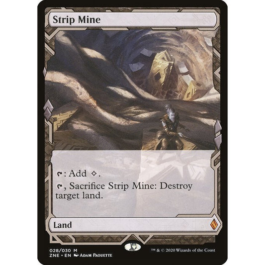 ZNE_028 STRIP MINE  *Zendikar Rising Expeditions* MTG Magic: The Gathering: Mythic