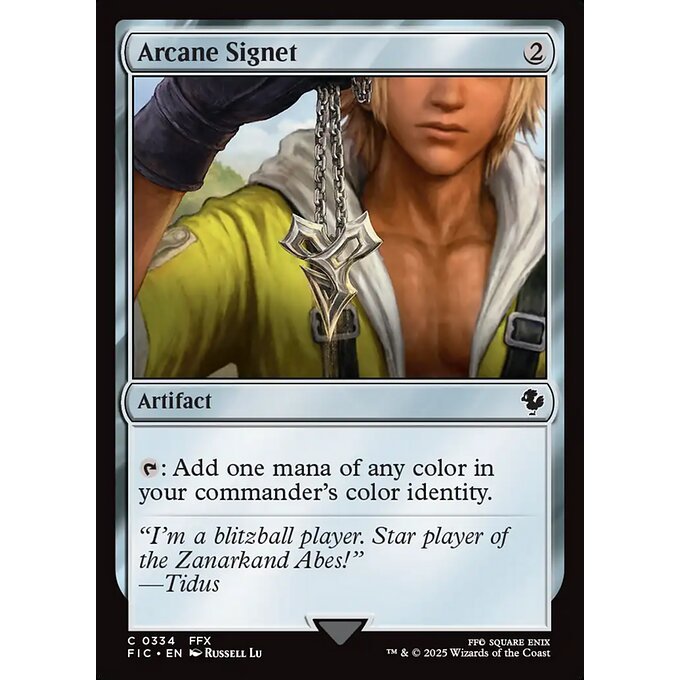 FIC MTG FINAL FANTASY X Surge Foil *Counter Blitz* Commander Collector Deck PREMIUM Singles
