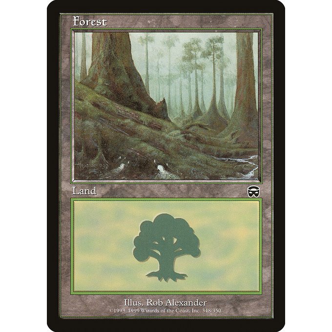 Vintage White Border & Retro Frame Basic Lands (Choose Your Cards Inside) Magic: the Gathering 4th Ed to Onslaught