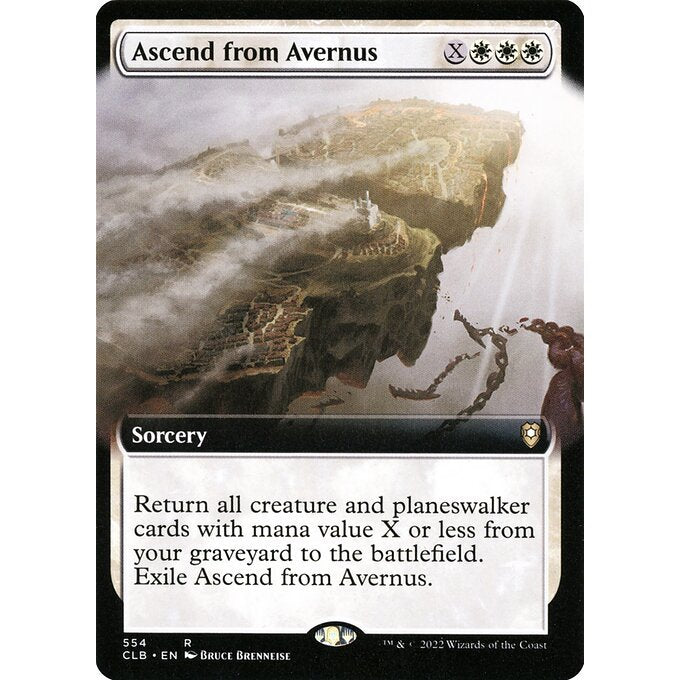 CLB_554 Ascend from Avernus EA Extended MTG Magic: The Gathering: Commander Legends: Baldur's Gate_Rare