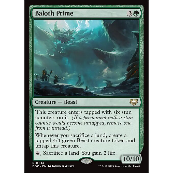 EOC MTG EDGE OF ETERNITIES *World Shaper* Commander Deck Singles EOE