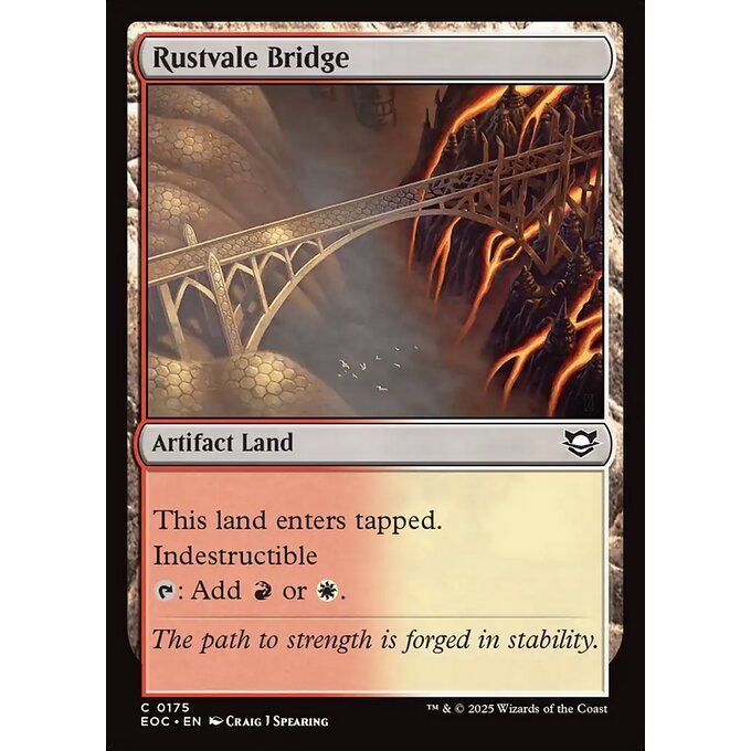 EOC MTG EDGE OF ETERNITIES *Counter Intelligence* Commander Deck Singles EOE