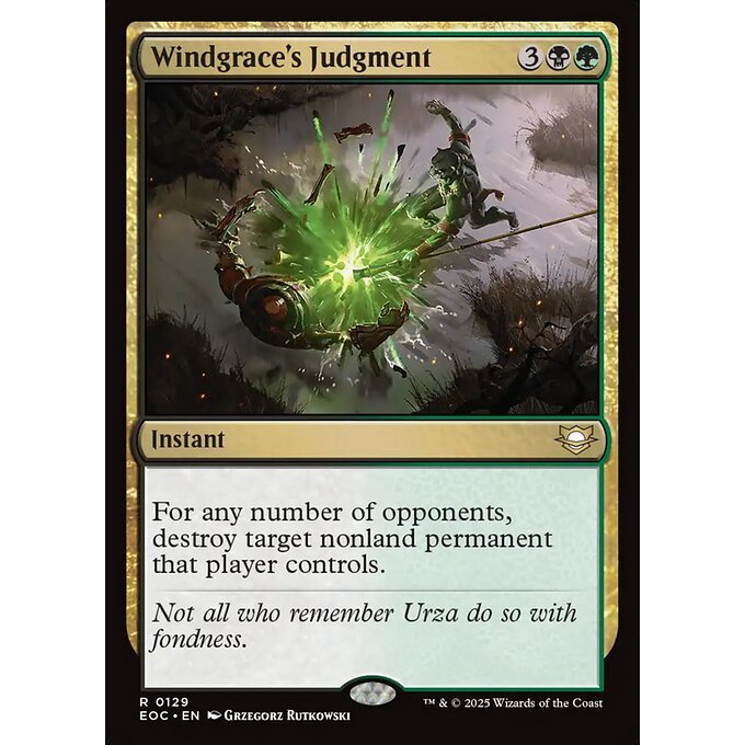 EOC MTG EDGE OF ETERNITIES *World Shaper* Commander Deck Singles EOE