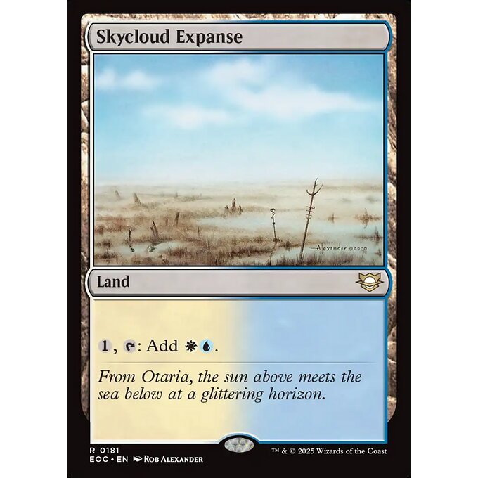 EOC MTG EDGE OF ETERNITIES *Counter Intelligence* Commander Deck Singles EOE
