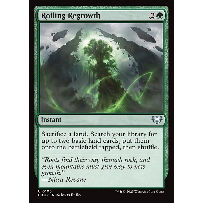 EOC MTG EDGE OF ETERNITIES *World Shaper* Commander Deck Singles EOE