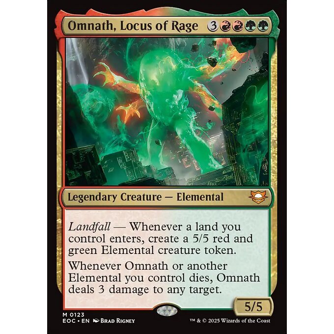 EOC MTG EDGE OF ETERNITIES *World Shaper* Commander Deck Singles EOE