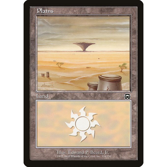 Vintage White Border & Retro Frame Basic Lands (Choose Your Cards Inside) Magic: the Gathering 4th Ed to Onslaught