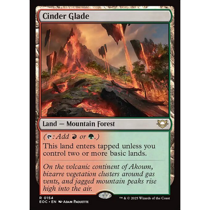 EOC MTG EDGE OF ETERNITIES *World Shaper* Commander Deck Singles EOE