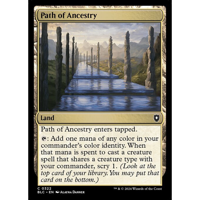 BLC Bloomburrow Commander Deck: FAMILY MATTERS Singles MTG: Magic: the Gathering: Choose your cards inside BLB