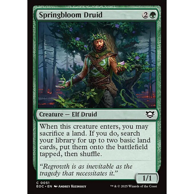 EOC MTG EDGE OF ETERNITIES *World Shaper* Commander Deck Singles EOE