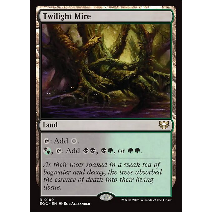 EOC MTG EDGE OF ETERNITIES *World Shaper* Commander Deck Singles EOE