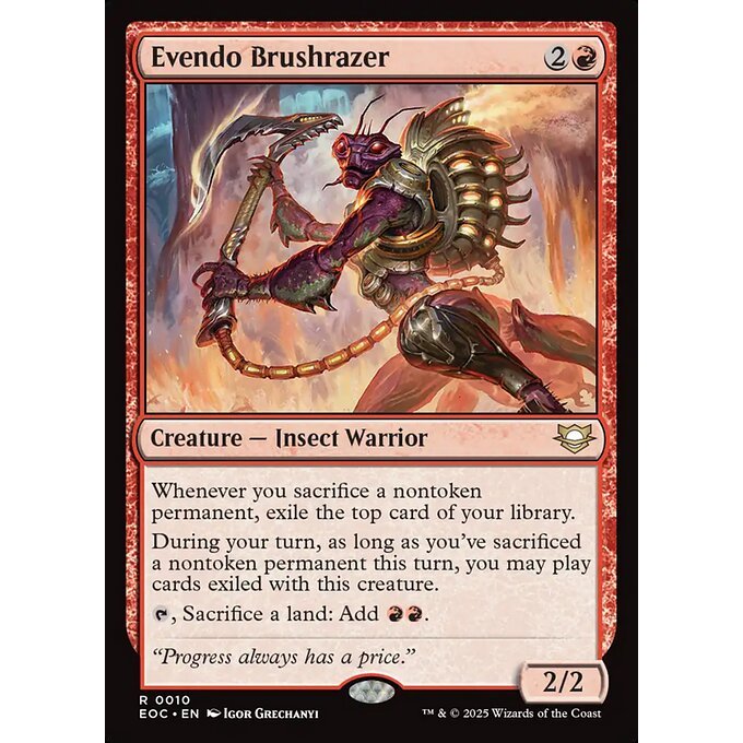 EOC MTG EDGE OF ETERNITIES *World Shaper* Commander Deck Singles EOE