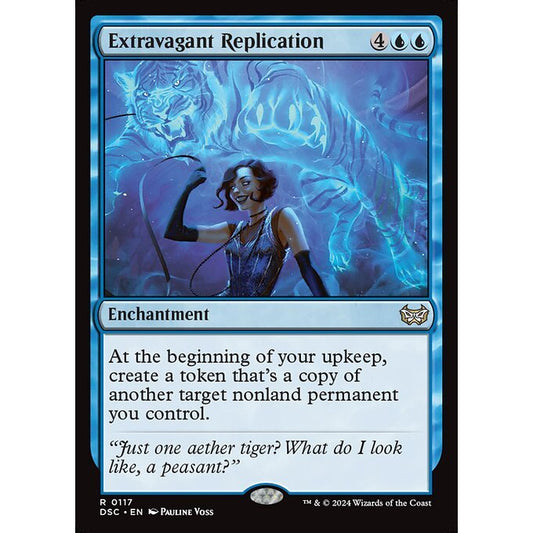 DSC_117 Extravagant Replication MTG Magic: The Gathering: Duskmourn Commander_Rare