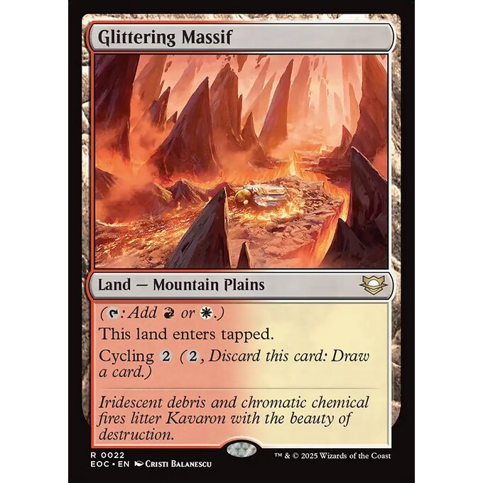 EOC MTG EDGE OF ETERNITIES *Counter Intelligence* Commander Deck Singles EOE