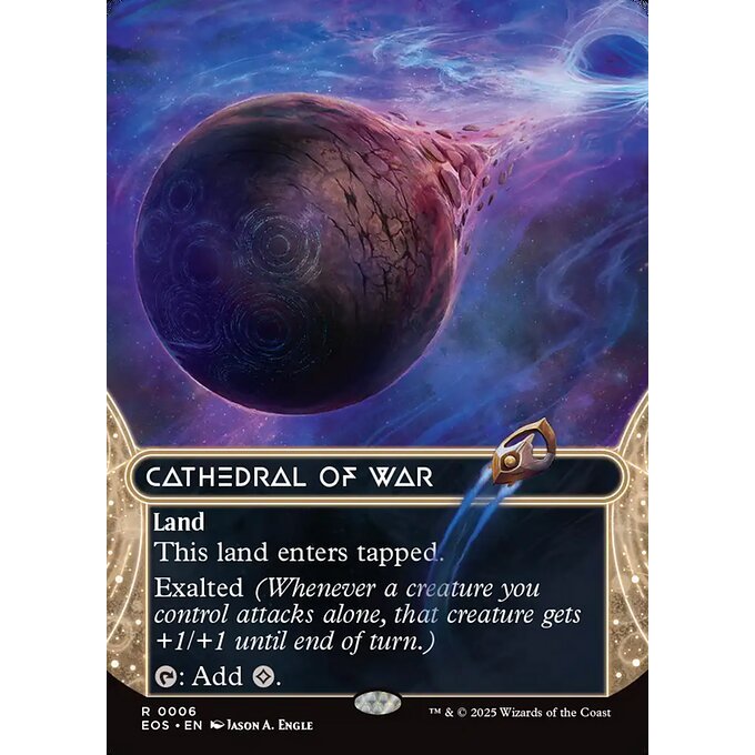 EOS_006 Cathedral of War *Edge of Eternities: Stellar Sights* MTG Magic: The Gathering_Rare