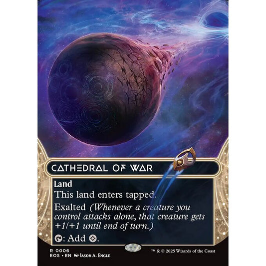 EOS_006 Cathedral of War *Edge of Eternities: Stellar Sights* MTG Magic: The Gathering_Rare
