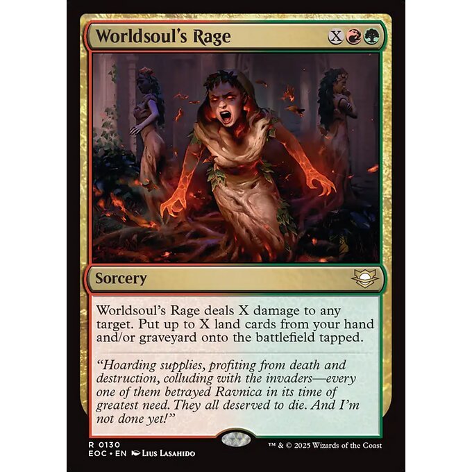 EOC MTG EDGE OF ETERNITIES *World Shaper* Commander Deck Singles EOE