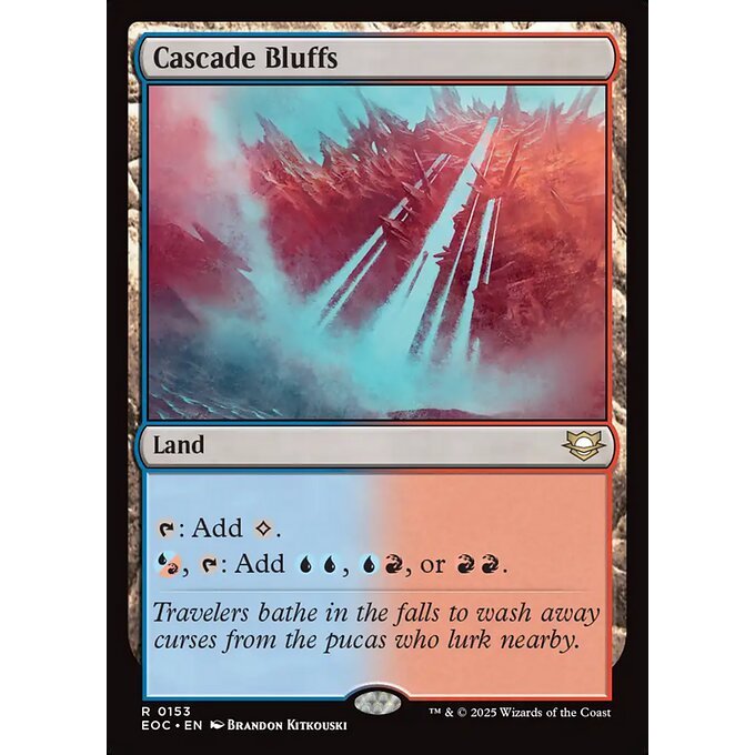 EOC MTG EDGE OF ETERNITIES *Counter Intelligence* Commander Deck Singles EOE