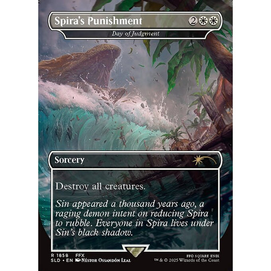 SLD_1858 Spira's Punishment (Day of Judgement) *Secret Lair: Final Fantasy* MTG Magic: The Gathering_Rare