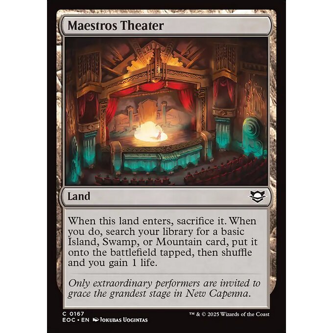 EOC MTG EDGE OF ETERNITIES *World Shaper* Commander Deck Singles EOE