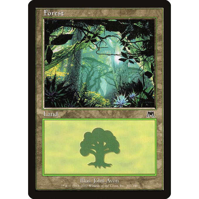 Vintage White Border & Retro Frame Basic Lands (Choose Your Cards Inside) Magic: the Gathering 4th Ed to Onslaught