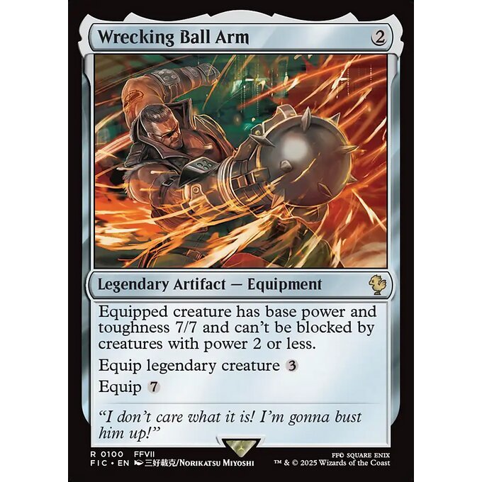 FIC MTG FINAL FANTASY VII Surge Foil *Limit Break* Commander Collector Deck Singles