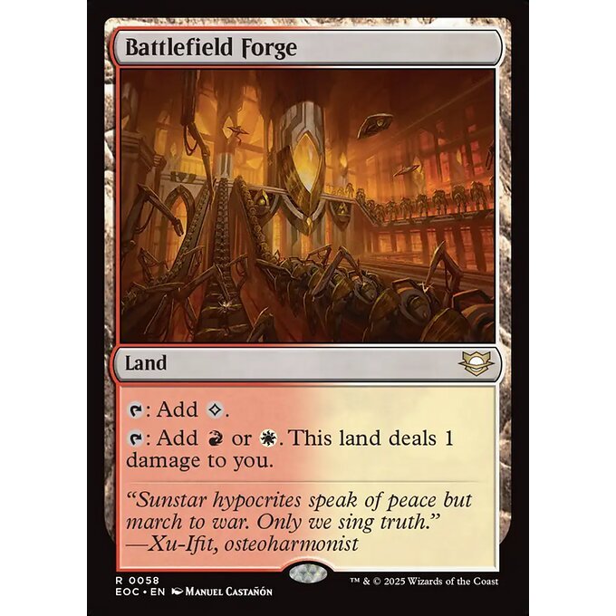EOC MTG EDGE OF ETERNITIES *Counter Intelligence* Commander Deck Singles EOE