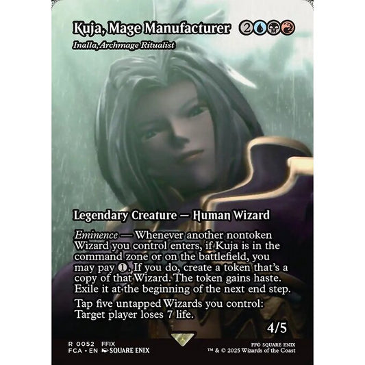 FCA_052 Kuja, Mage Manufacturer (Inalla, Archmage Ritualist *Final Fantasy Through the Ages* MTG Magic: The Gathering