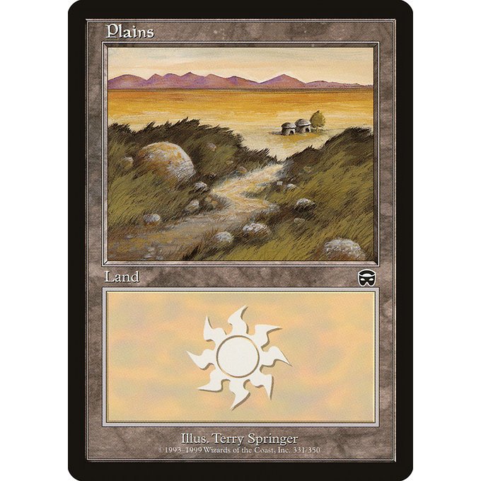 Vintage White Border & Retro Frame Basic Lands (Choose Your Cards Inside) Magic: the Gathering 4th Ed to Onslaught