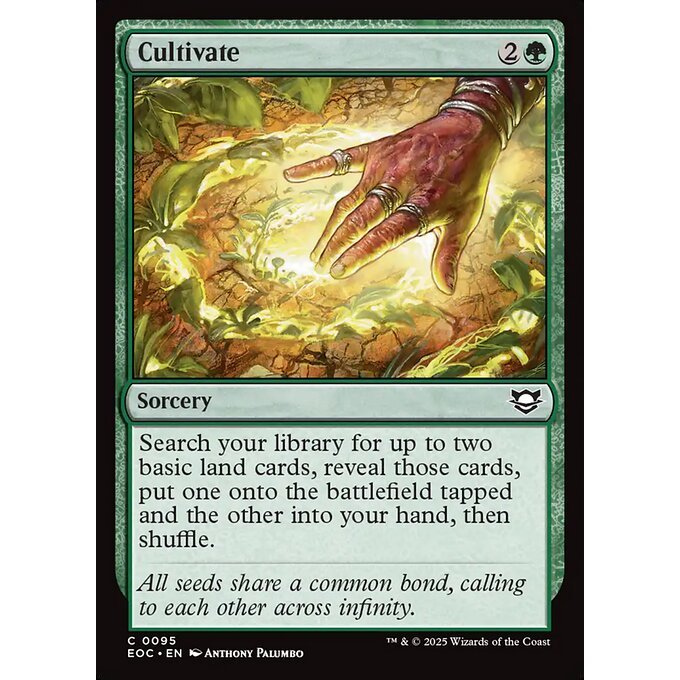 EOC MTG EDGE OF ETERNITIES *World Shaper* Commander Deck Singles EOE