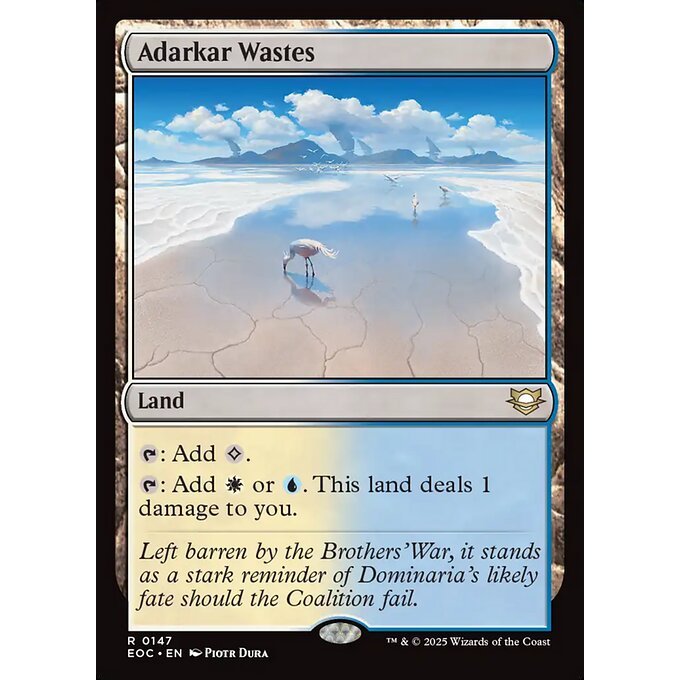 EOC MTG EDGE OF ETERNITIES *Counter Intelligence* Commander Deck Singles EOE