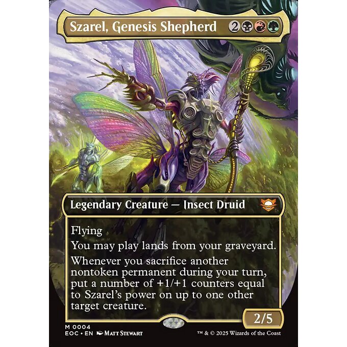 EOC MTG EDGE OF ETERNITIES *World Shaper* Commander Deck Singles EOE