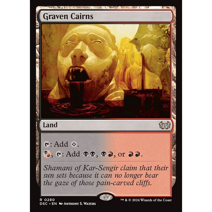 DSC_280 Graven Cairns MTG Magic: The Gathering: Duskmourn Commander_Rare