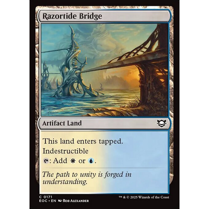 EOC MTG EDGE OF ETERNITIES *Counter Intelligence* Commander Deck Singles EOE