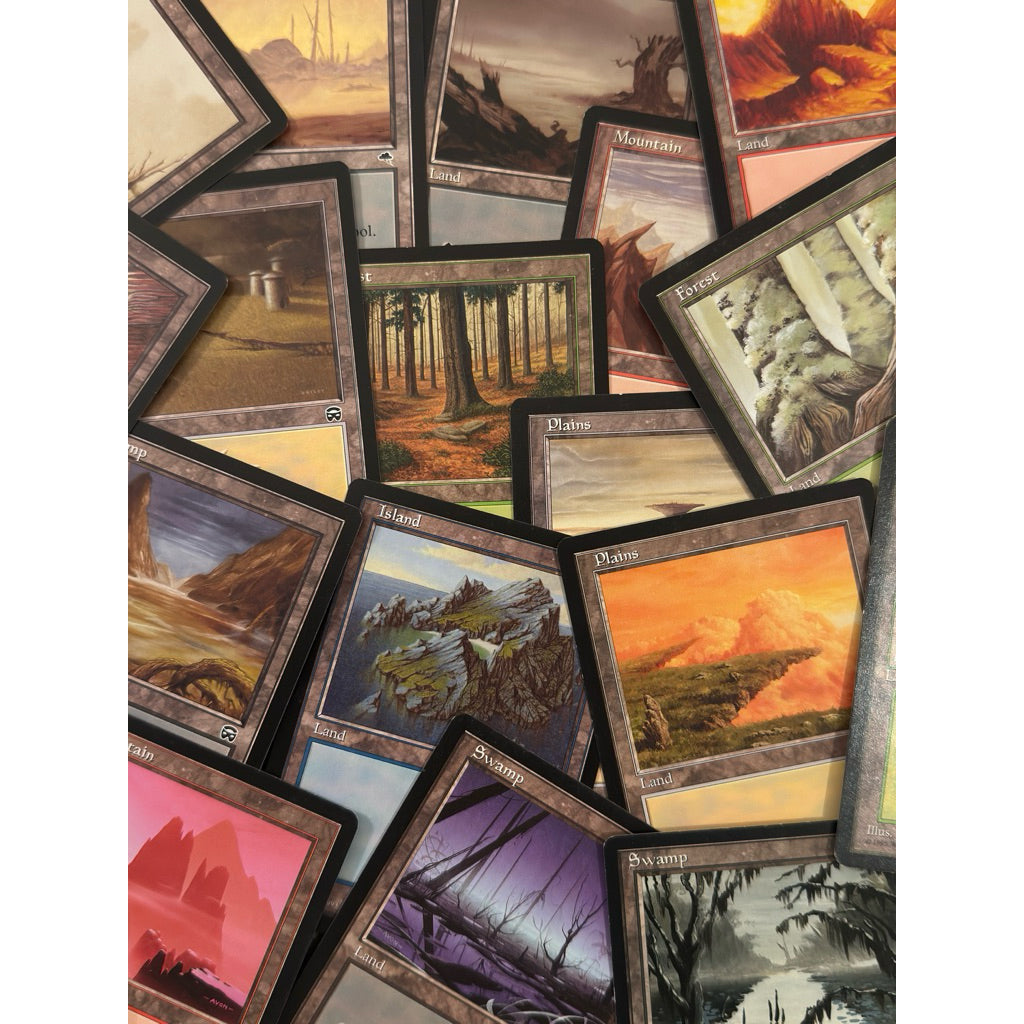 Vintage Retro Frame Basic Lands Singles (Choose Your Cards Inside) Magic: the Gathering
