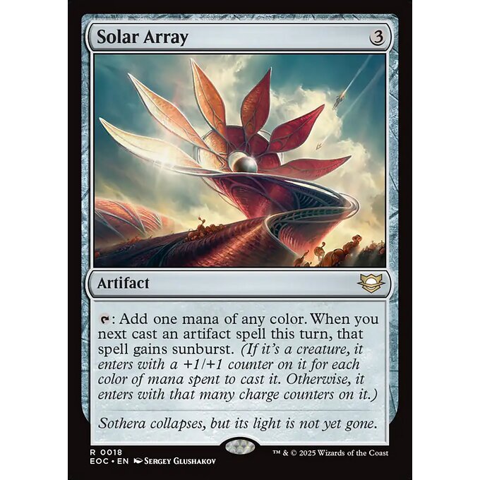 EOC MTG EDGE OF ETERNITIES *Counter Intelligence* Commander Deck Singles EOE