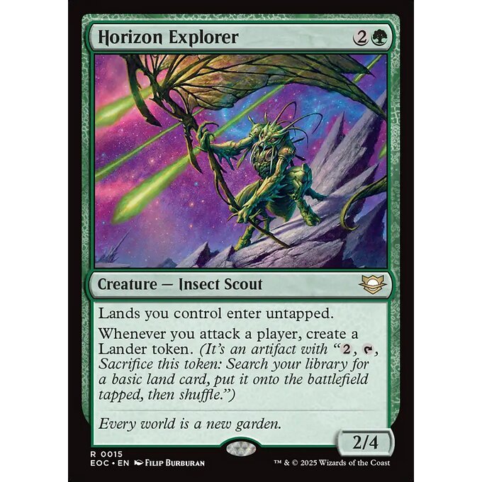EOC MTG EDGE OF ETERNITIES *Counter Intelligence* *World Shaper* Commander Deck PREMIUM Singles EOE