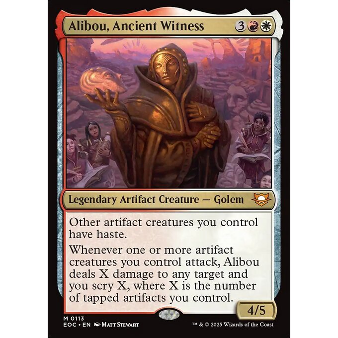 EOC MTG EDGE OF ETERNITIES *Counter Intelligence* Commander Deck Singles EOE